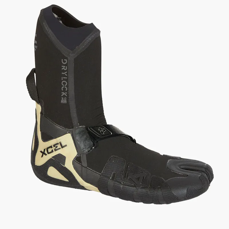 Xcel 2017 Drylock 3mm Split Toe Boot Black